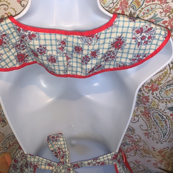 Vintage, handmade apron ~EUC - Picture 5 of 15